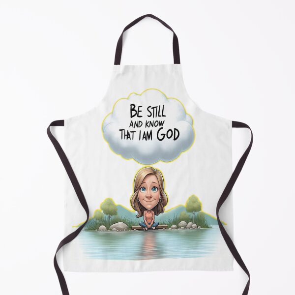Item preview, Be still and know that I am God Faith-Based Fashion Christian Design designed and sold by FaithfulFinds24.