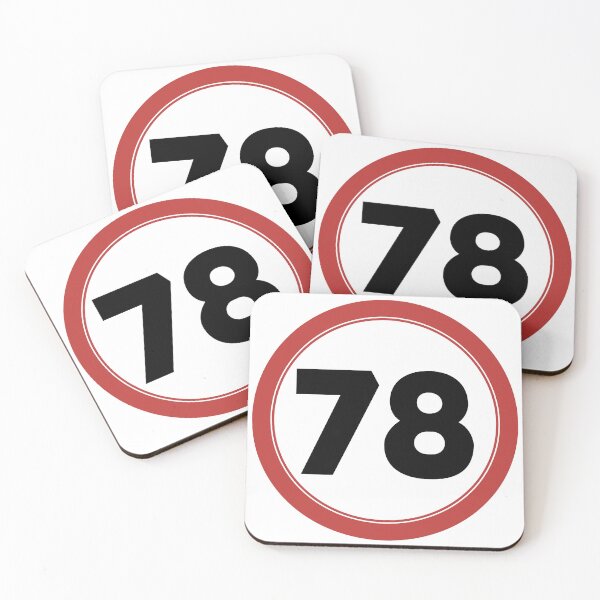 Item preview, Speed limit 78, happy 78th birthday designed and sold by Wolagno.