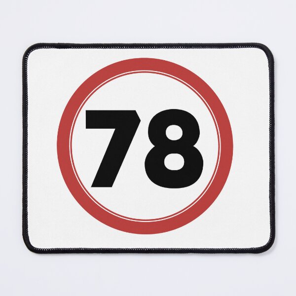 Item preview, Speed limit 78, happy 78th birthday designed and sold by Wolagno.