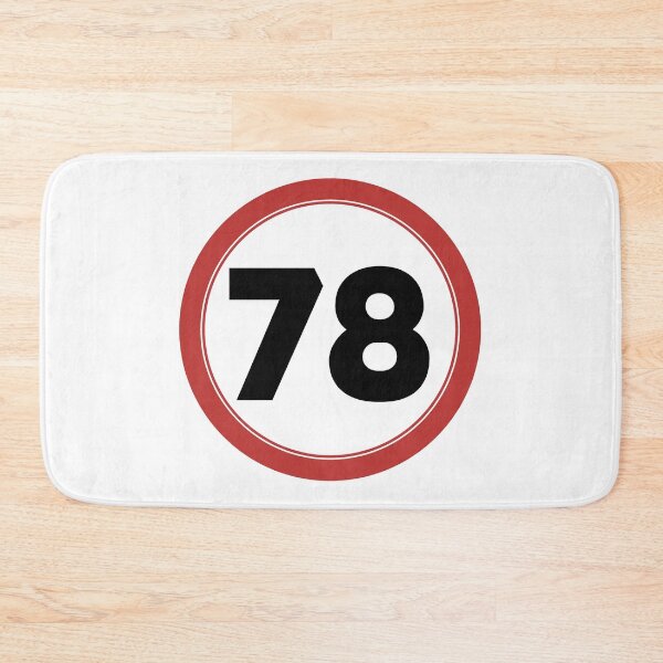 Item preview, Speed limit 78, happy 78th birthday designed and sold by Wolagno.