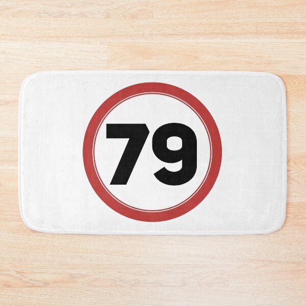 Item preview, Speed limit 79, happy 79th birthday designed and sold by Wolagno.