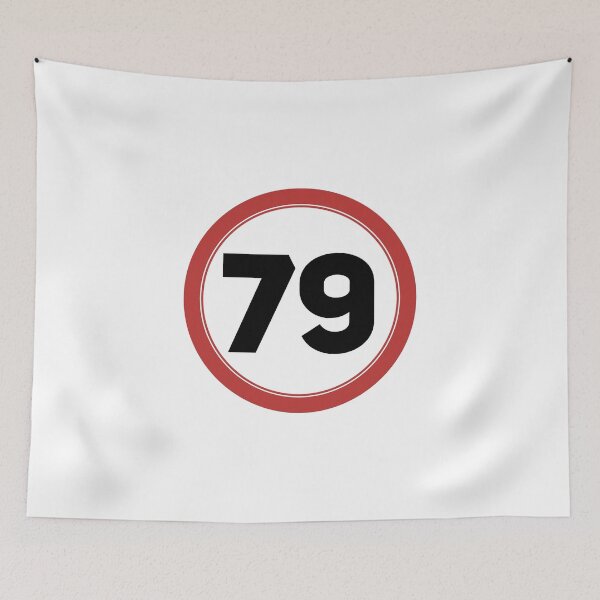 Item preview, Speed limit 79, happy 79th birthday designed and sold by Wolagno.