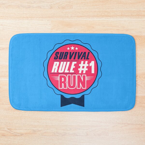 Item preview, Survival rule #1 Run designed and sold by ChemicalXShop.