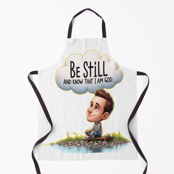 Item preview, Be still and know that I am God Faith-Based Fashion Christian Design designed and sold by FaithfulFinds24.