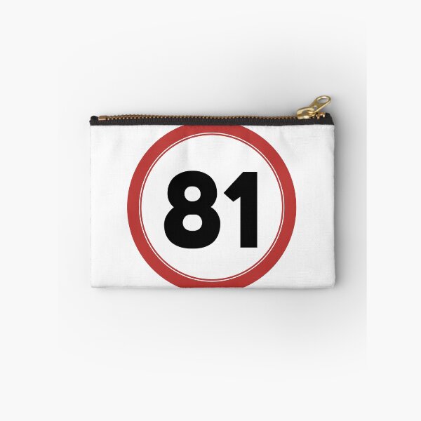 Item preview, Speed limit 81, happy 81st birthday designed and sold by Wolagno.