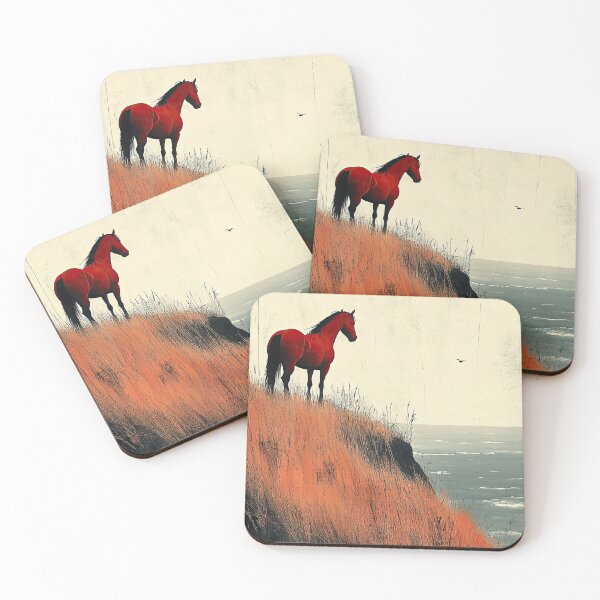 Item preview, horse on the slope designed and sold by ArtHouseNiklas.