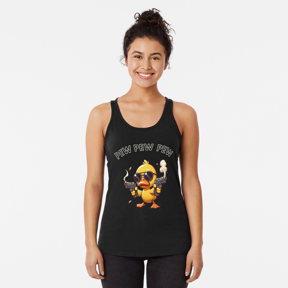 Vista previa del artículo con la obra «Camiseta con espalda nadadora», diseñado y vendido por RicooArt.