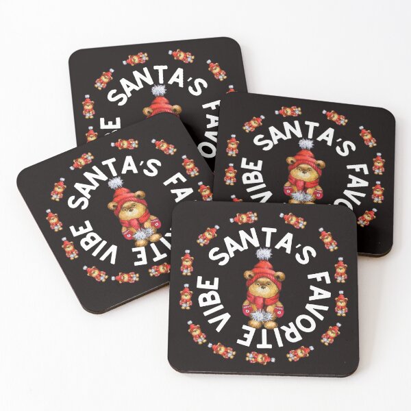 Item preview, Teddy Bear Christmas, Santa's Favorite Vibe  designed and sold by passiveink.