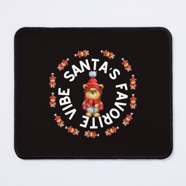Item preview, Teddy Bear Christmas, Santa's Favorite Vibe designed and sold by passiveink.