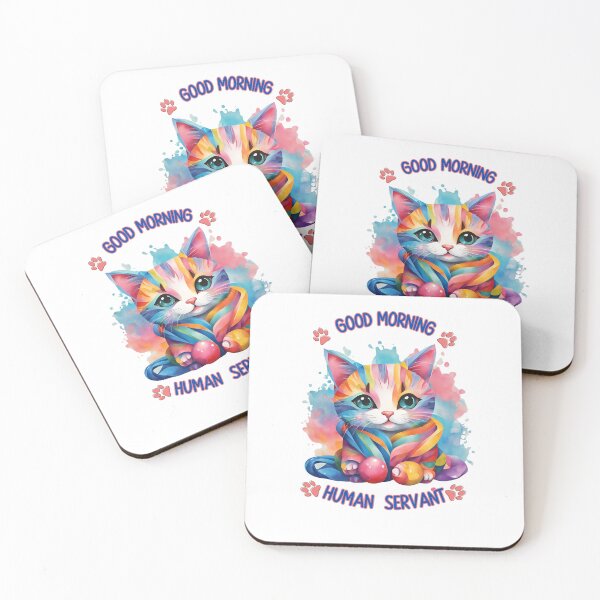 Item preview, Good Morning Human Servant T-Shirt designed and sold by Chic Threads Shop.