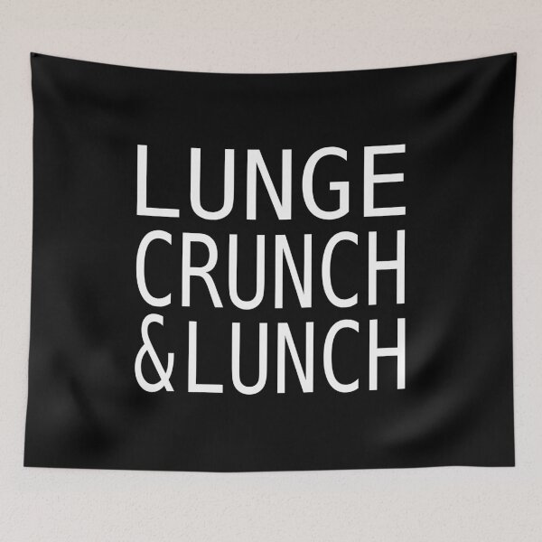 Item preview, Lunge Crunch And Lunch designed and sold by Me-Meme.