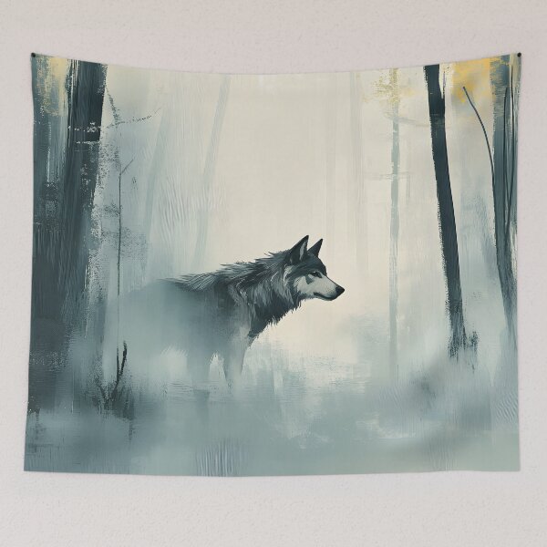 Item preview, Wolf in the Forest designed and sold by Naturapassion.