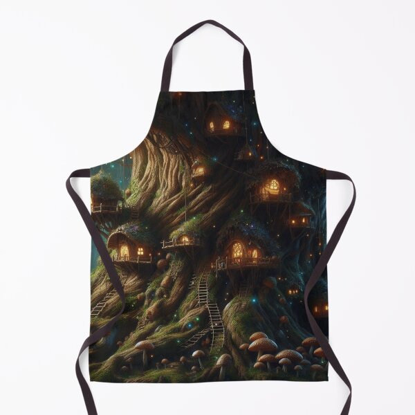 Item preview, Enchanted Forest Treehouse Village designed and sold by TeslaSt0re.