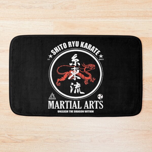 Item preview, Shito-Ryu Karate Dragon - Power and Grace in Kanji Design designed and sold by RetroMaritalArt.