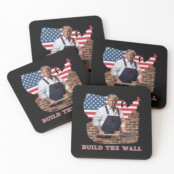 Item preview, Donald Trump Builds the Border Wall - USA FULL designed and sold by OwlWorks.