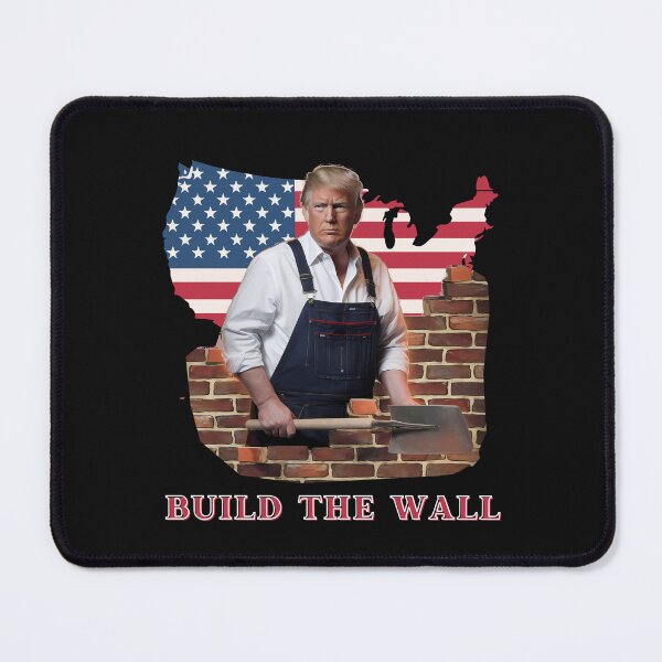 Item preview, Donald Trump Builds the Border Wall - USA FULL designed and sold by OwlWorks.