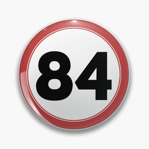 Item preview, Speed limit 84, happy 84th birthday designed and sold by Wolagno.
