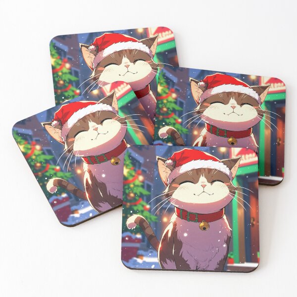 Item preview, A Happy Cat on Christmas Night designed and sold by Universe-Aliens.