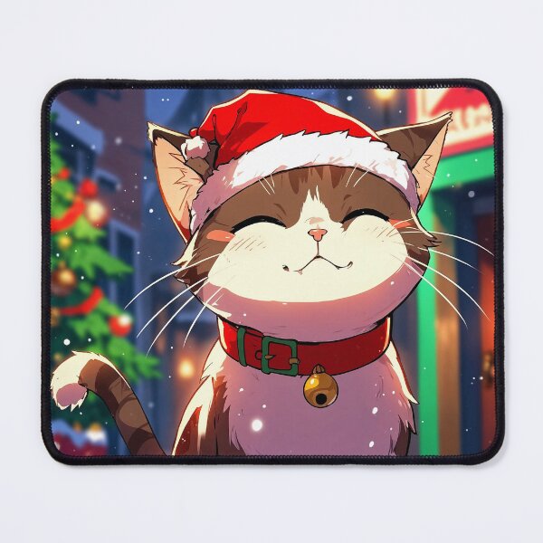 Item preview, A Happy Cat on Christmas Night designed and sold by Universe-Aliens.