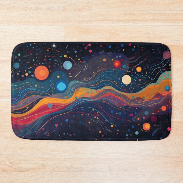 Item preview, Cosmic Symphony: Vibrant Abstract Space designed and sold by GreenInkXpress.