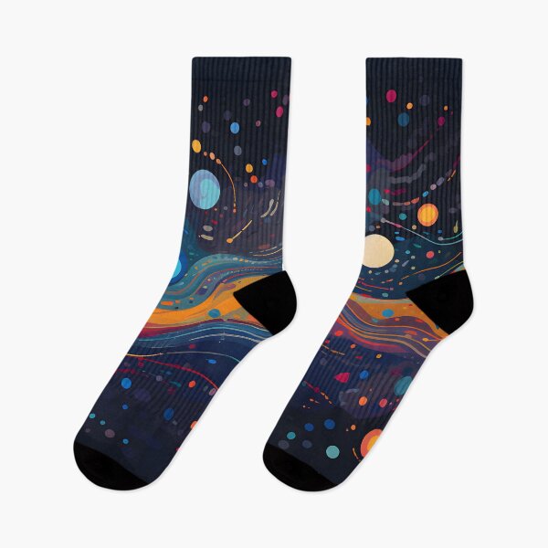 Item preview, Cosmic Symphony: Vibrant Abstract Space designed and sold by GreenInkXpress.