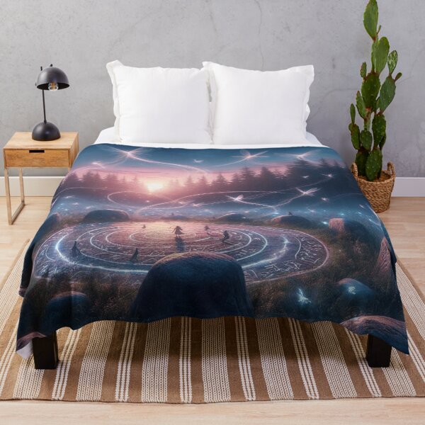Item preview, Mystical Enchanted Circle in Twilight Forest designed and sold by TeslaSt0re.