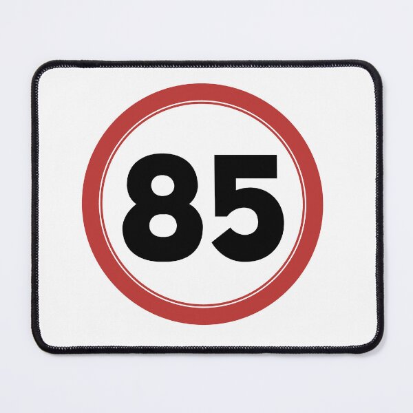 Item preview, Speed limit 85, happy 85th birthday designed and sold by Wolagno.