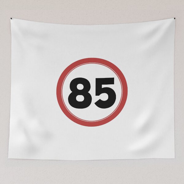 Item preview, Speed limit 85, happy 85th birthday designed and sold by Wolagno.