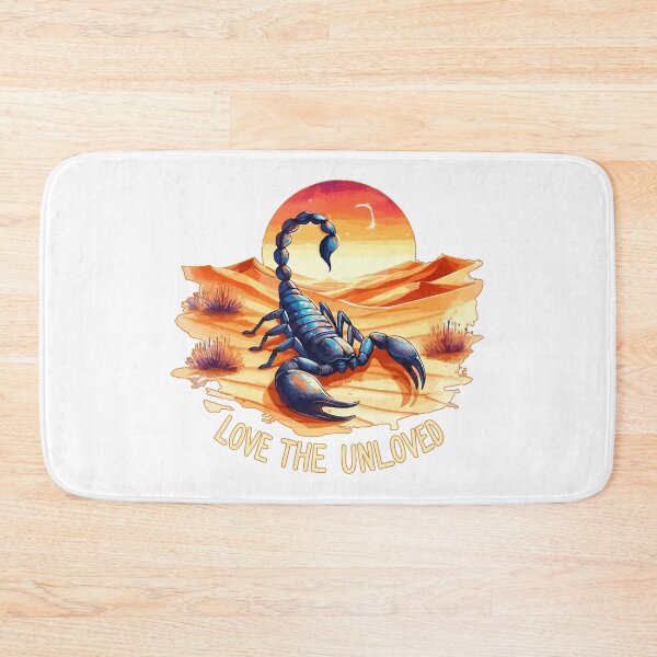 Item preview, Love The Unloved Scorpion Owner Desert Landscape designed and sold by TomFrontierArt.