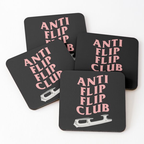 Item preview, Anti Flip Flip Club Pink designed and sold by DeadIceSkating.