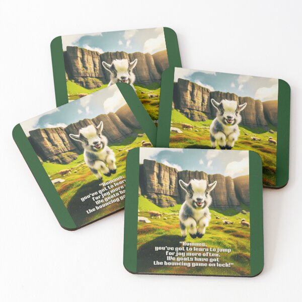 Item preview, Joyful Goat's Advice designed and sold by joejiing.