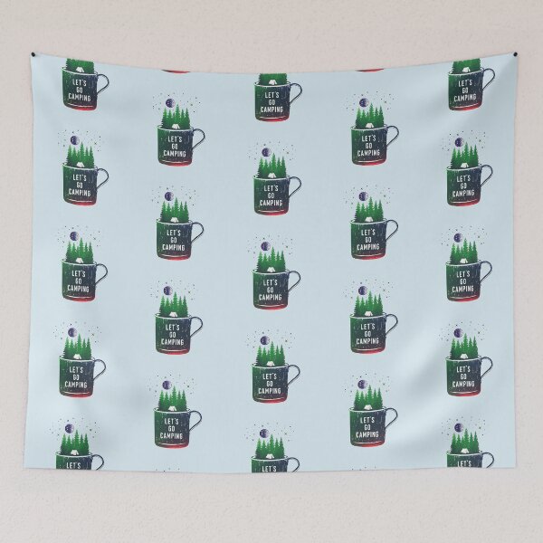 Item preview, Let's Go Camping designed and sold by Fanverse Merchandise.