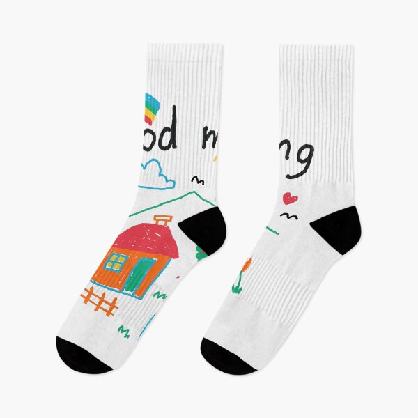 Item preview, Good Morning Kids Drawing designed and sold by Quilimo Studio.