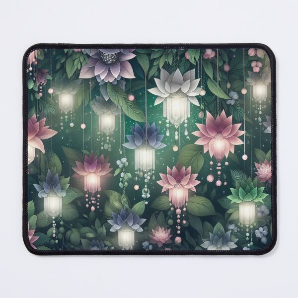 Item preview, Enchanted Lotus Lantern Garden designed and sold by TeslaSt0re.