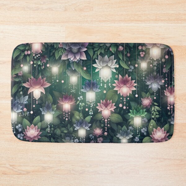 Item preview, Enchanted Lotus Lantern Garden designed and sold by TeslaSt0re.
