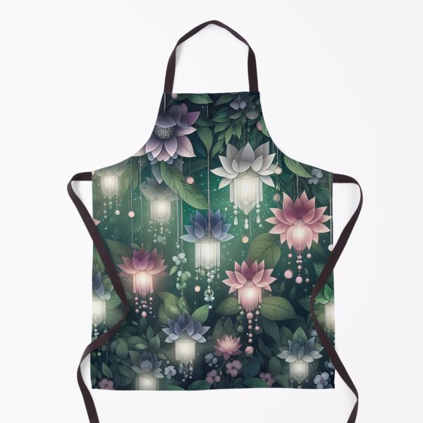 Item preview, Enchanted Lotus Lantern Garden designed and sold by TeslaSt0re.