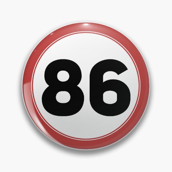 Item preview, Speed limit 86, happy 86th birthday designed and sold by Wolagno.