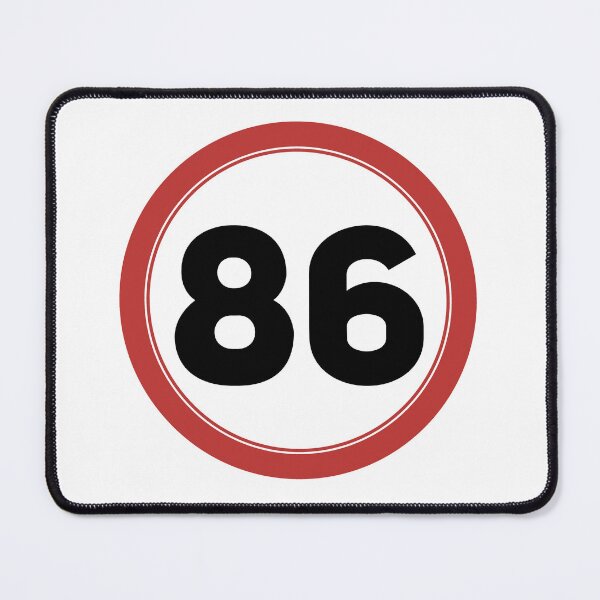 Item preview, Speed limit 86, happy 86th birthday designed and sold by Wolagno.