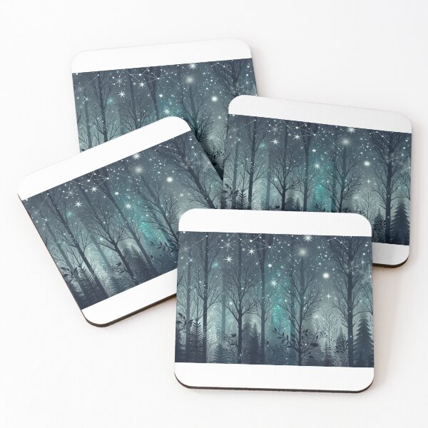 Item preview, Starry Night in the Enchanted Forest designed and sold by TeslaSt0re.