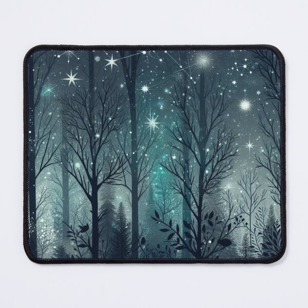 Item preview, Starry Night in the Enchanted Forest designed and sold by TeslaSt0re.
