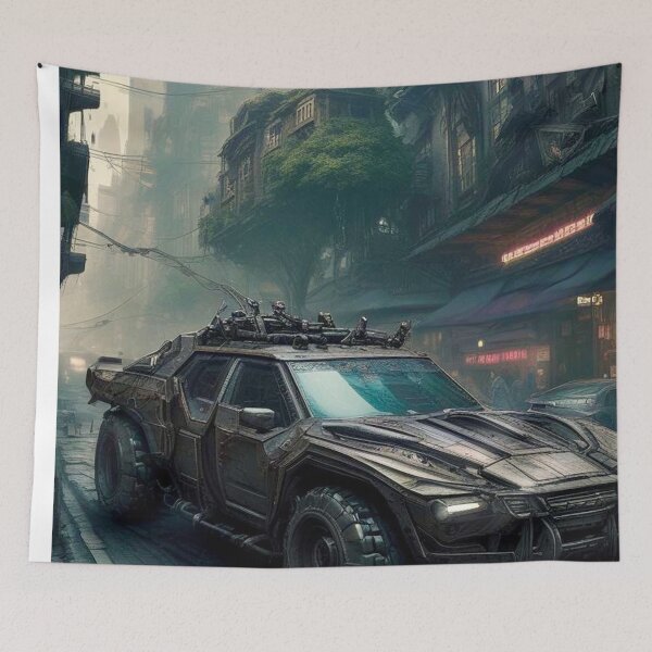 Item preview, Armored Vehicle - Sci Fi Fantasy Art concept designed and sold by Delerat7.