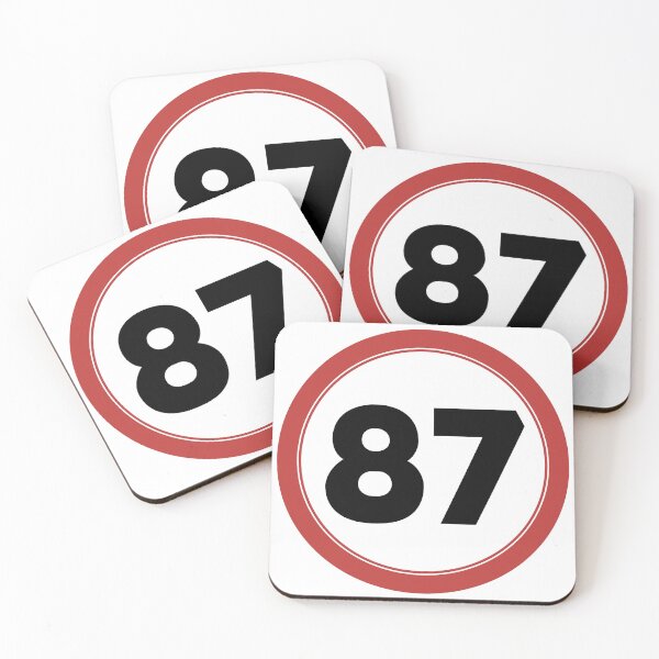Item preview, Speed limit 87, happy 87th birthday designed and sold by Wolagno.