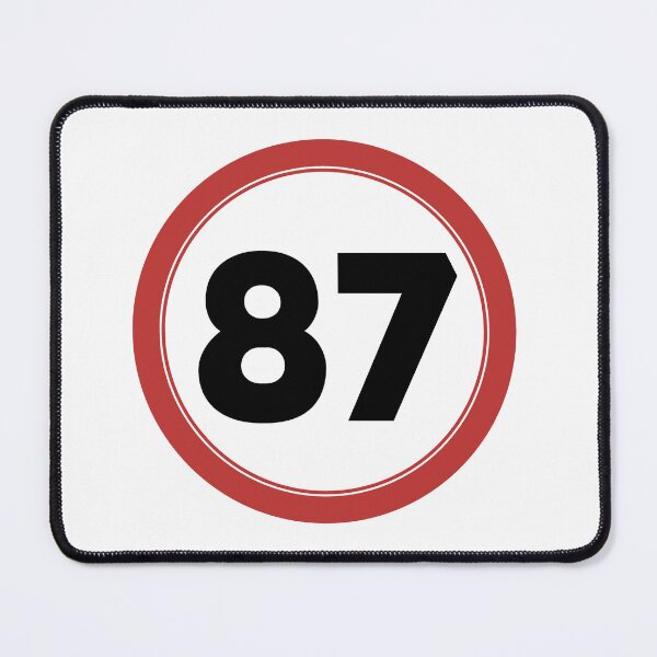 Item preview, Speed limit 87, happy 87th birthday designed and sold by Wolagno.