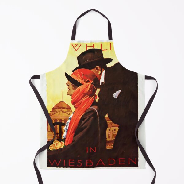 Item preview, Vintage tourist poster. Wisbaden designed and sold by likiska.