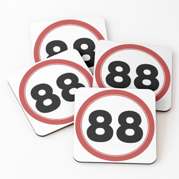 Item preview, Speed limit 88, happy 88th birthday designed and sold by Wolagno.