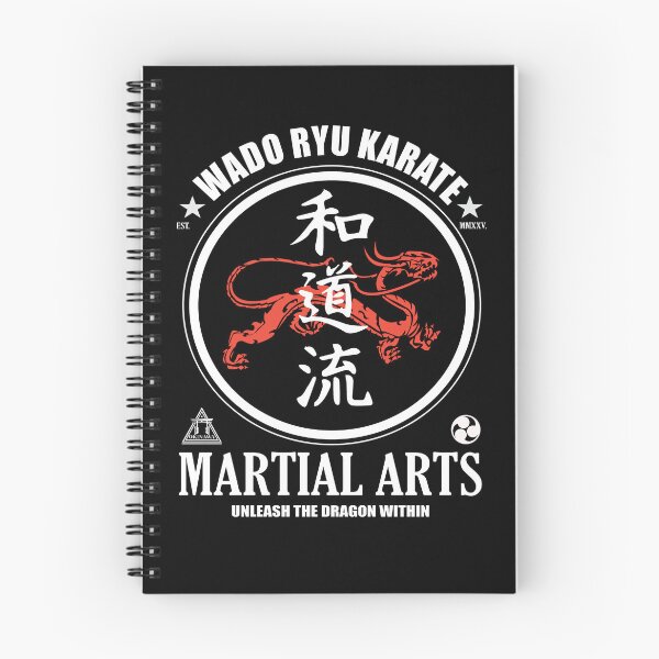 Item preview, Wado-Ryu Karate - Strength and Elegance in Kanji Design designed and sold by RetroMaritalArt.