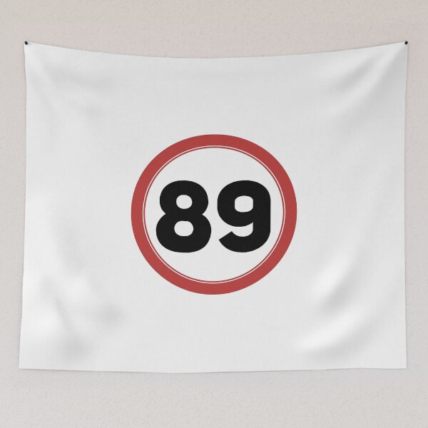 Item preview, Speed limit 89, happy 89th birthday designed and sold by Wolagno.