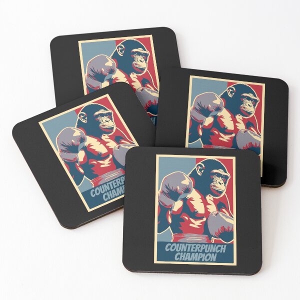 Item preview, Counterpunch Champion Boxing Chimpanzee Hope designed and sold by TrueArtsStore.