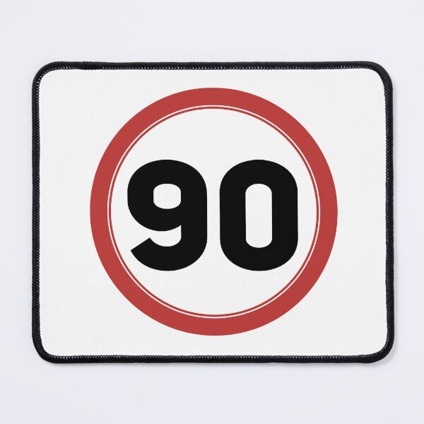 Item preview, Speed limit 90, happy 90th birthday designed and sold by Wolagno.
