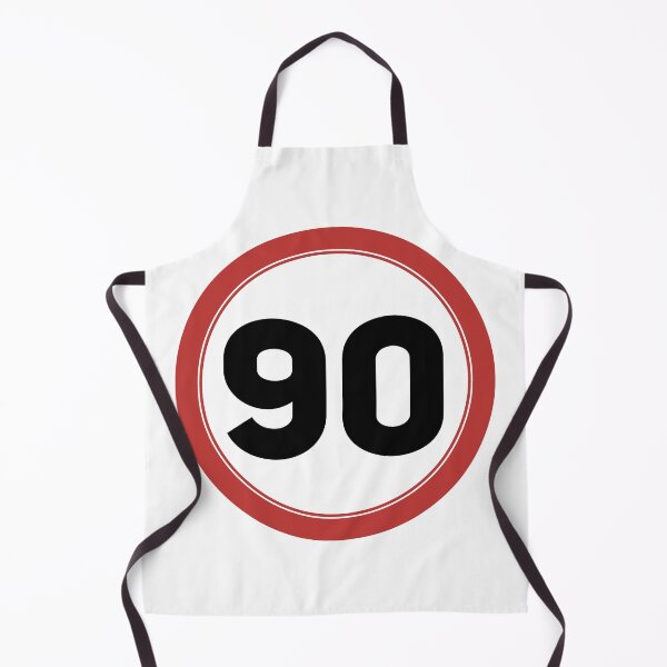 Item preview, Speed limit 90, happy 90th birthday designed and sold by Wolagno.